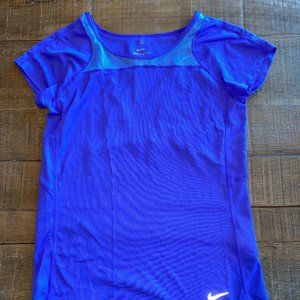 Nike Women's Dri-Fit purple workout top